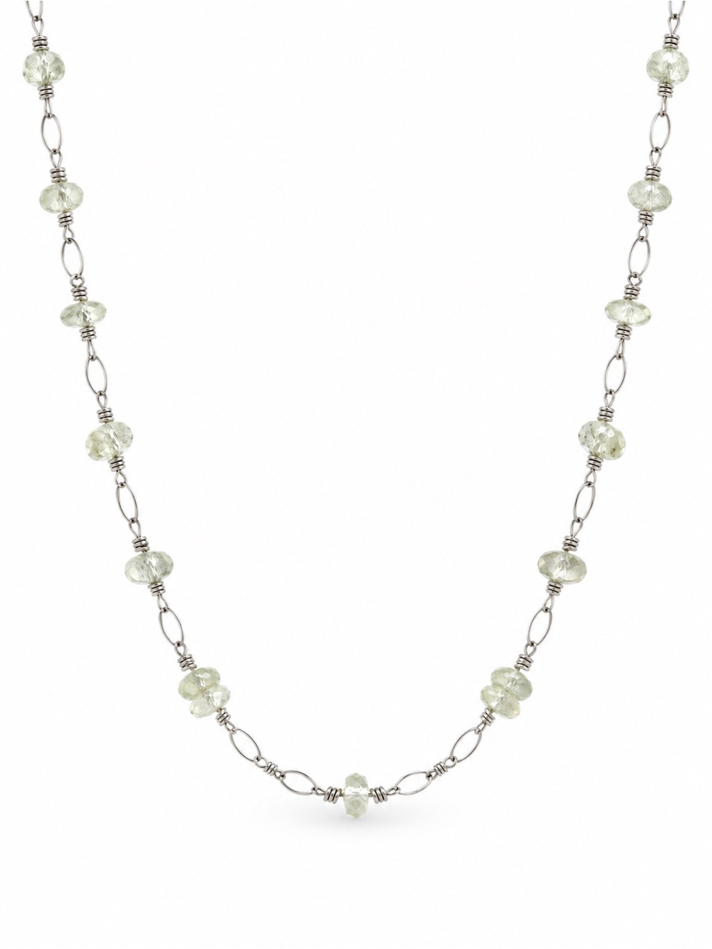 AMN2 Prehnite Necklace